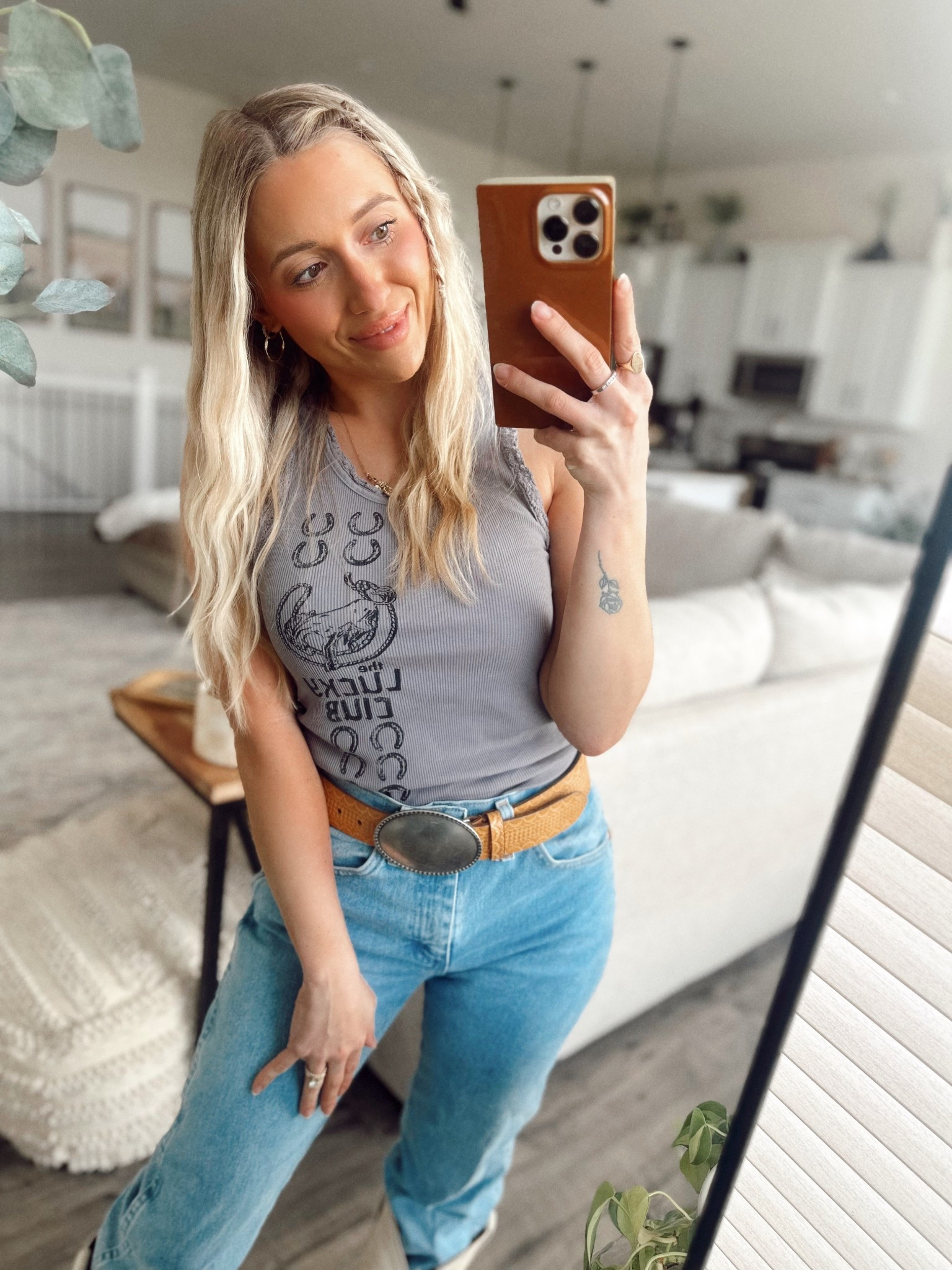 Loving this western tank from @freepeople 🤠✨