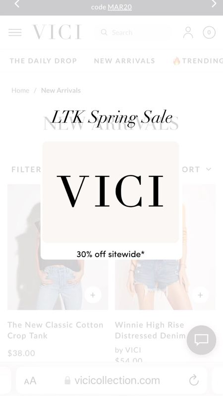Shop the LTK Spring Sale with Vici!

#LTKsalealert #LTKSpringSale