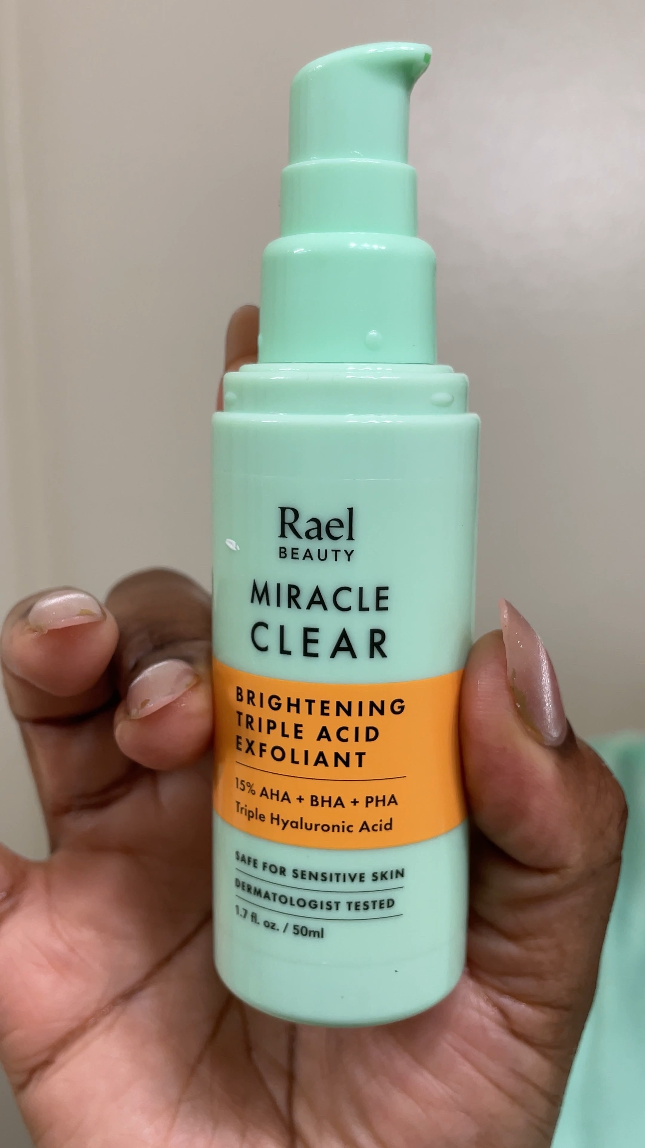 Love this super affordable Miracle Clear Brightening Triple Acid Exfoliant! I use it 1-2 times a week 

#LTKBeauty