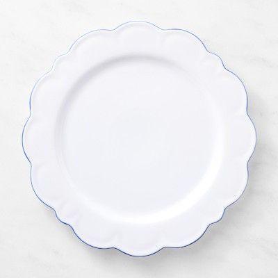 Scalloped charger Plates | Williams-Sonoma