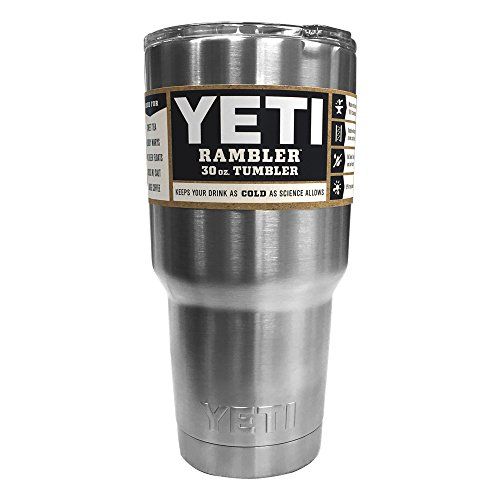 YETI Rambler 30 oz Stainless Steel Vacuum Insulated Tumbler with Lid | Amazon (US)