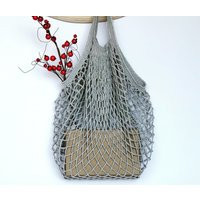 Net Bag, Crochet Market Bag Crochet From Egyptian Mercerised Cotton, Grocery | Etsy (US)