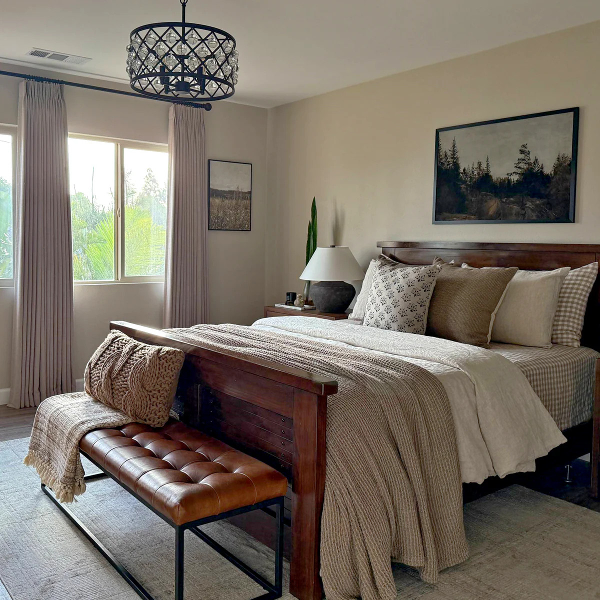 Liam Linen Grommet Drapery|Cozyology Curtains | Cozyology