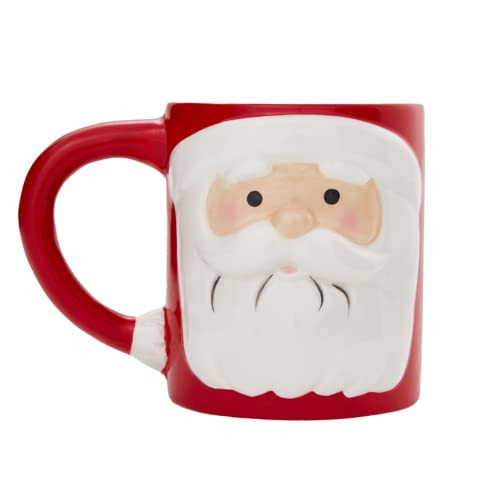 RALME Santa Claus Mug for Kids or Adults - Large Ceramic Christmas Coffee or Hot Cocoa Mug, 15 oz. | Amazon (US)