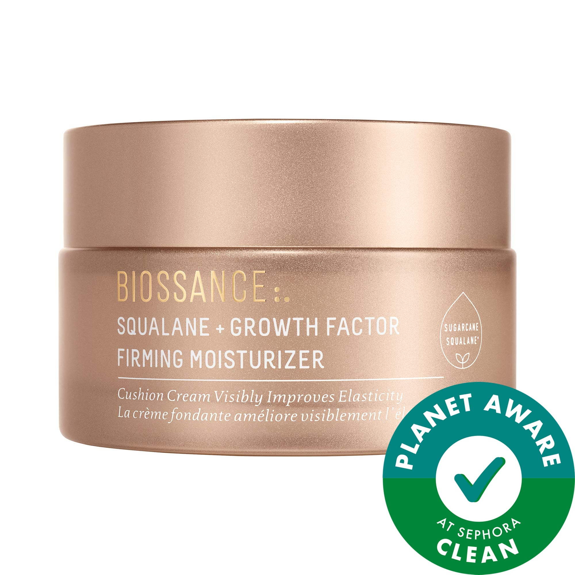 Biossance Growth Factor Firming Anti-Aging Moisturizer with Peptides, Collagen + Squalane 1.69 fl oz/50 mL | Sephora (US)