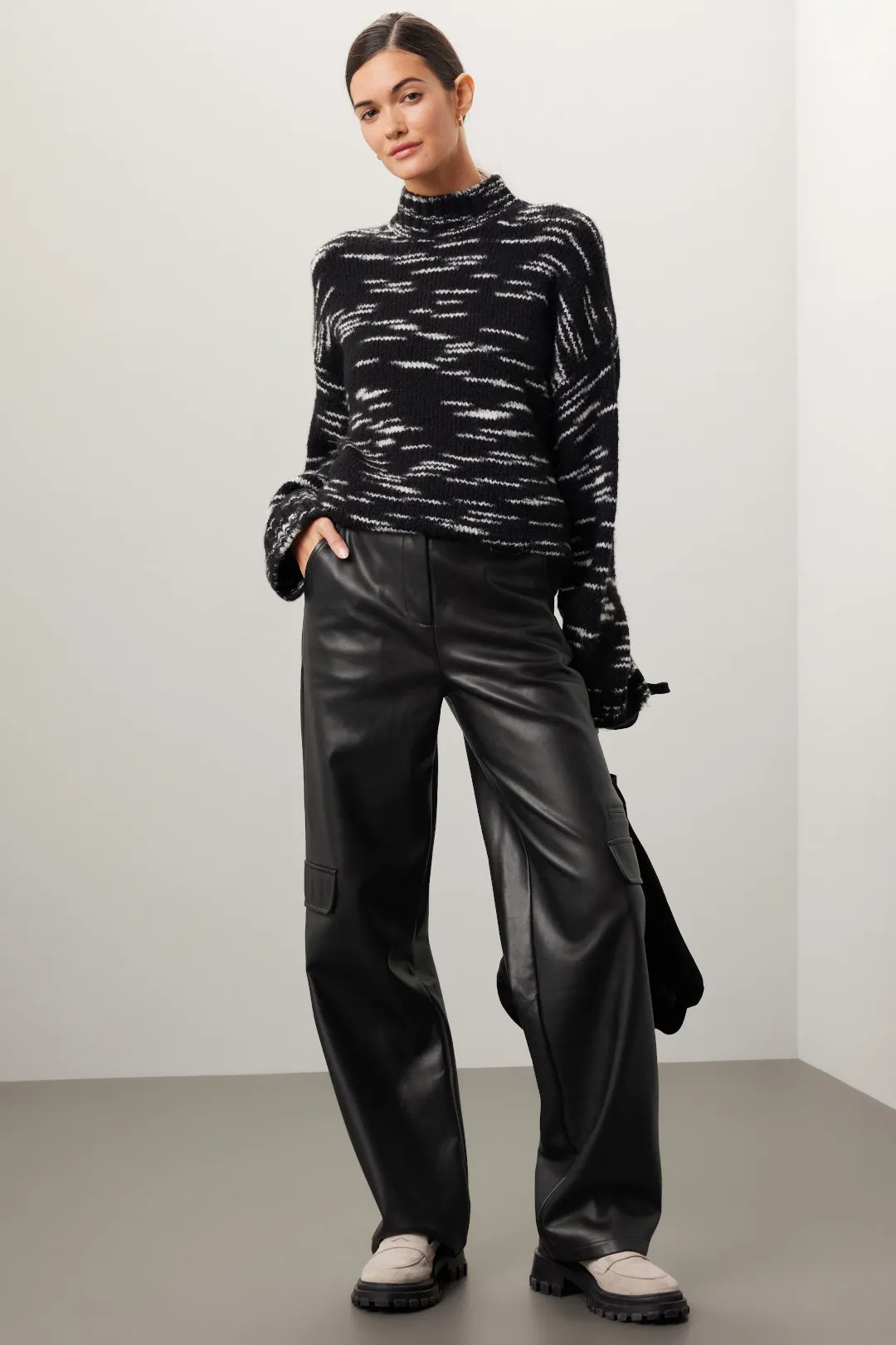 Faux Leather Cargo Pants | Rent the Runway