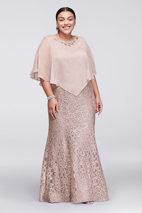 gown for wedding sponsors plus size