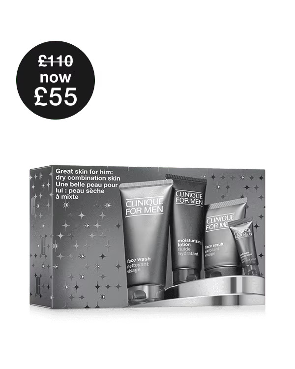 Great Skin for Him: Clinique For Men Set For Dry Combination Skin | Clinique | Clinique (UK)