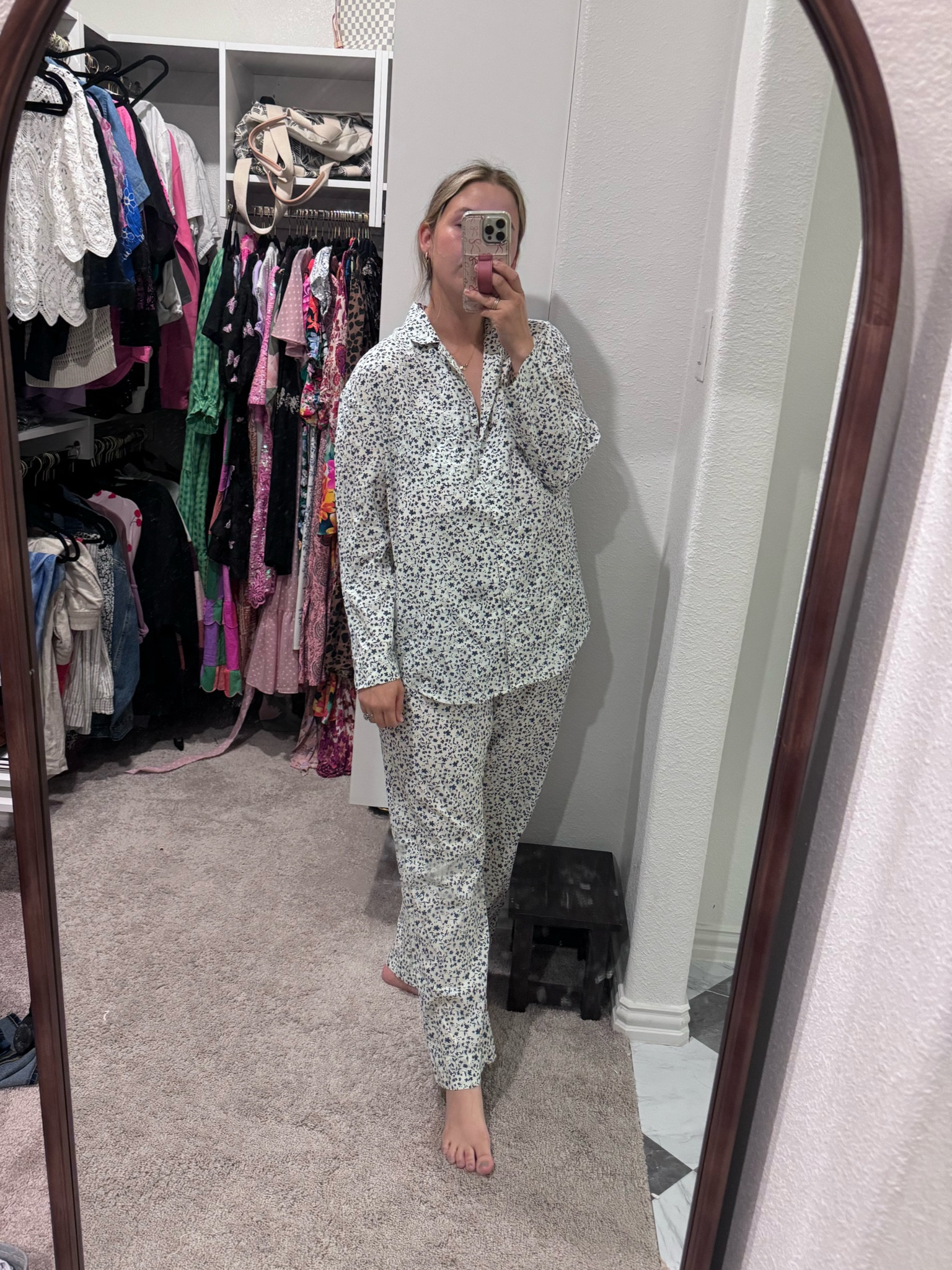 This floral pajama set from Old Navy😍 wearing size large

#LTKMidsize #LTKSaleAlert #LTKFindsUnder50