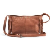 Pieces Bolso de piel Mulle, cruzado. Color Marron | La Redoute ES