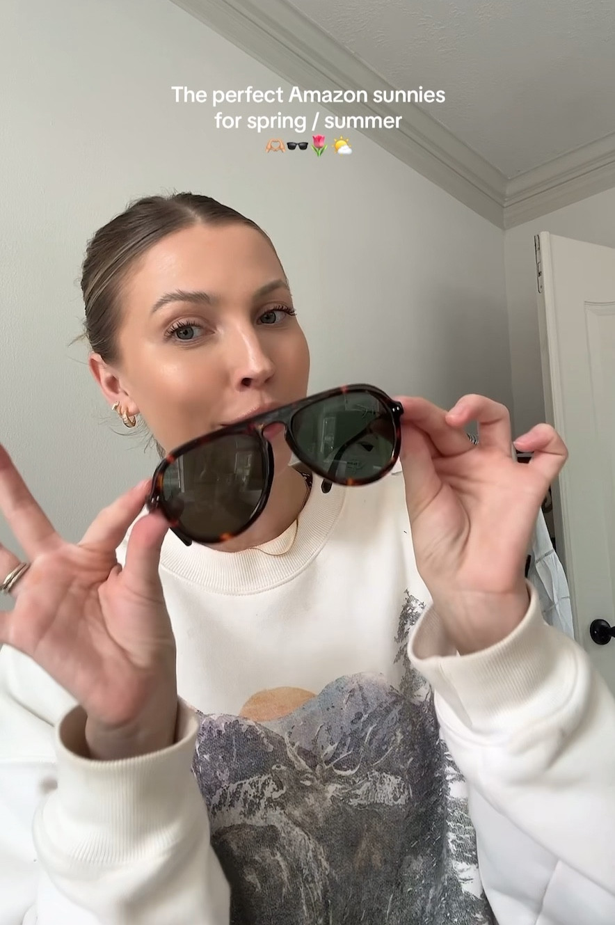 Amazon sunglasses for spring/summer! Code CHEYSOJOS for 10% off! 

#LTKVideo #LTKstyletip #LTKSeasonal