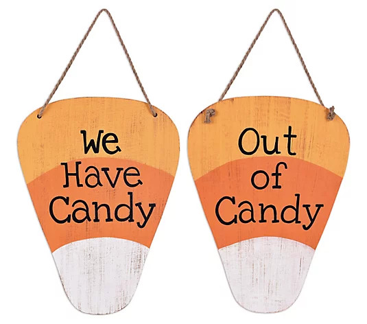 Sunset Vista Designs 'We Have Candy' Sign - QVC.com | QVC