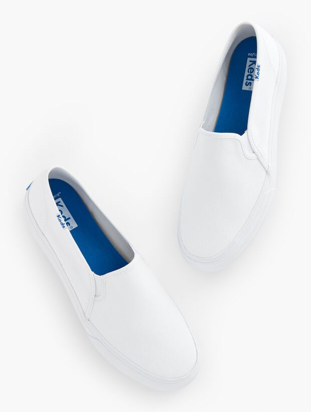 Keds® Double Decker Slip-On Sneakers - Canvas | Talbots