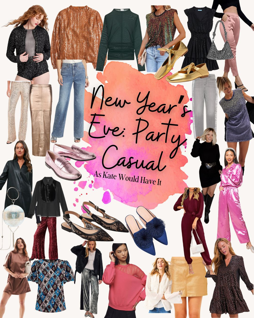 At a friend's house, a block party, or a great dinner out this NYE? Dress it up with cool textures, rich colors, and pieces you'll be able to wear over and over again. 

 #LTKHoliday #LTKSeasonal #LTKParties