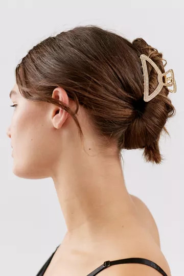 Marney Rhinestone Claw Clip | Urban Outfitters (US and RoW)