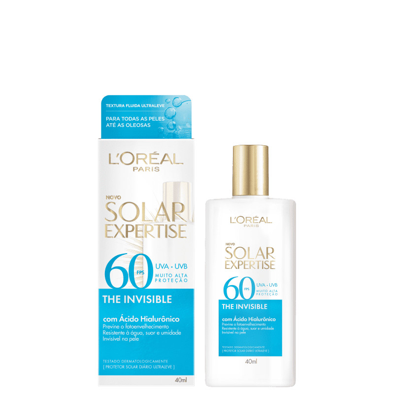 L'Oreal Paris Solar Expertise The Invisible FPS 60
             - Protetor Solar Facial 40g | Beleza Na Web (BR)