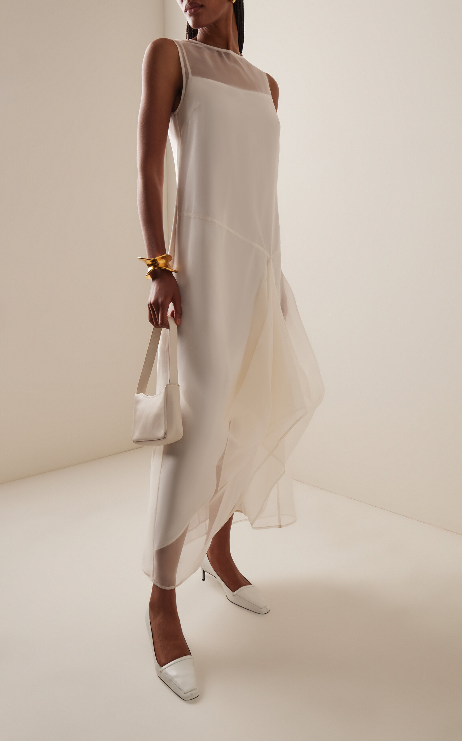 Viola Silk Midi Dress | Moda Operandi (Global)