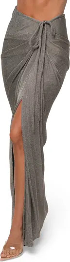 Noelia Metallic Maxi Sweater Skirt | Nordstrom