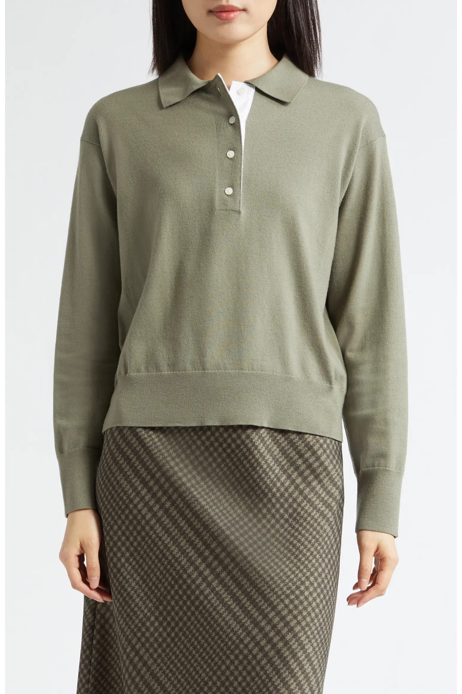 Polo Wool Blend Sweater (Women) | Nordstrom | Nordstrom