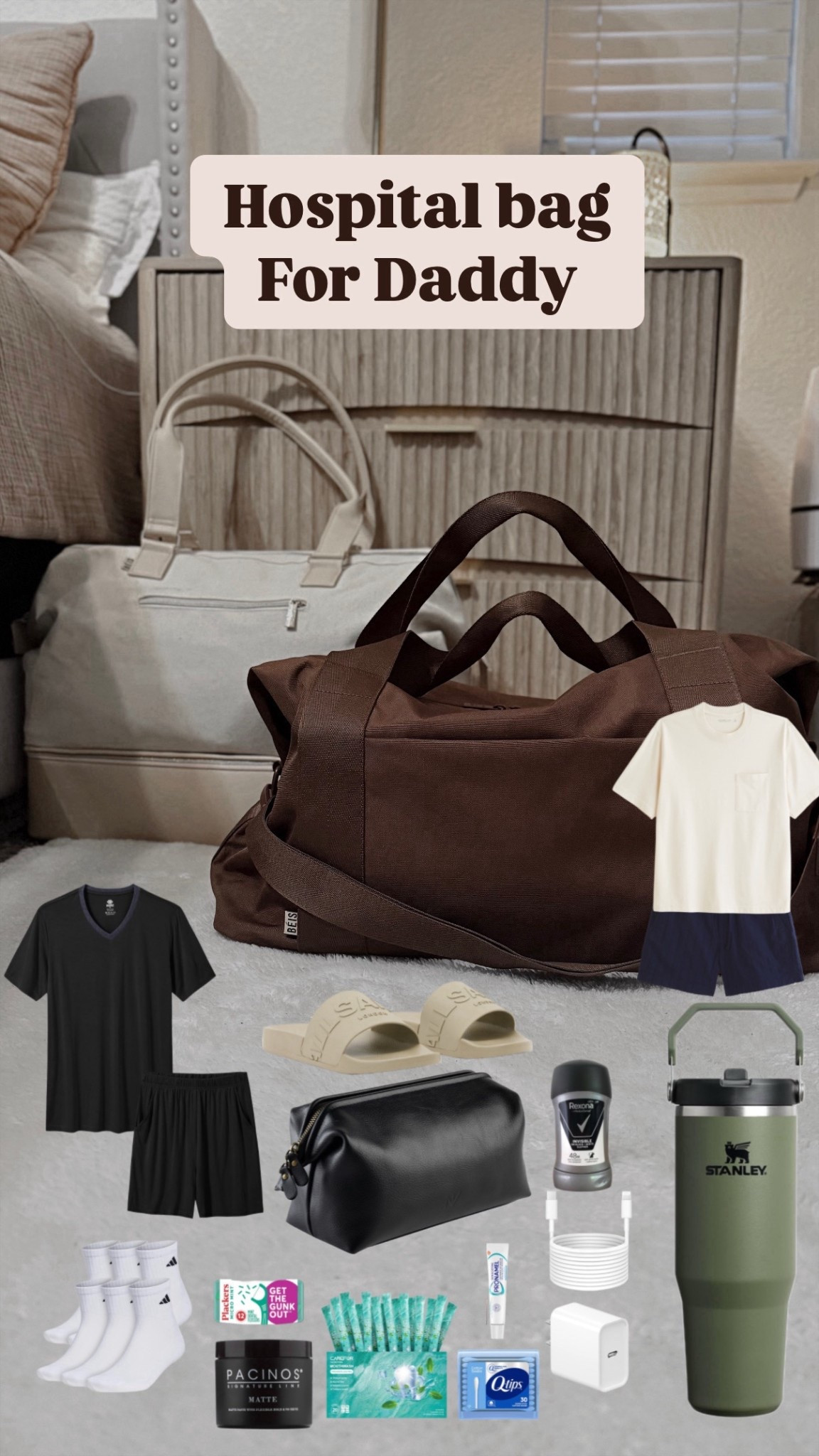 #HospitalBag for Daddy

#LTKFamily #LTKBaby #LTKMens