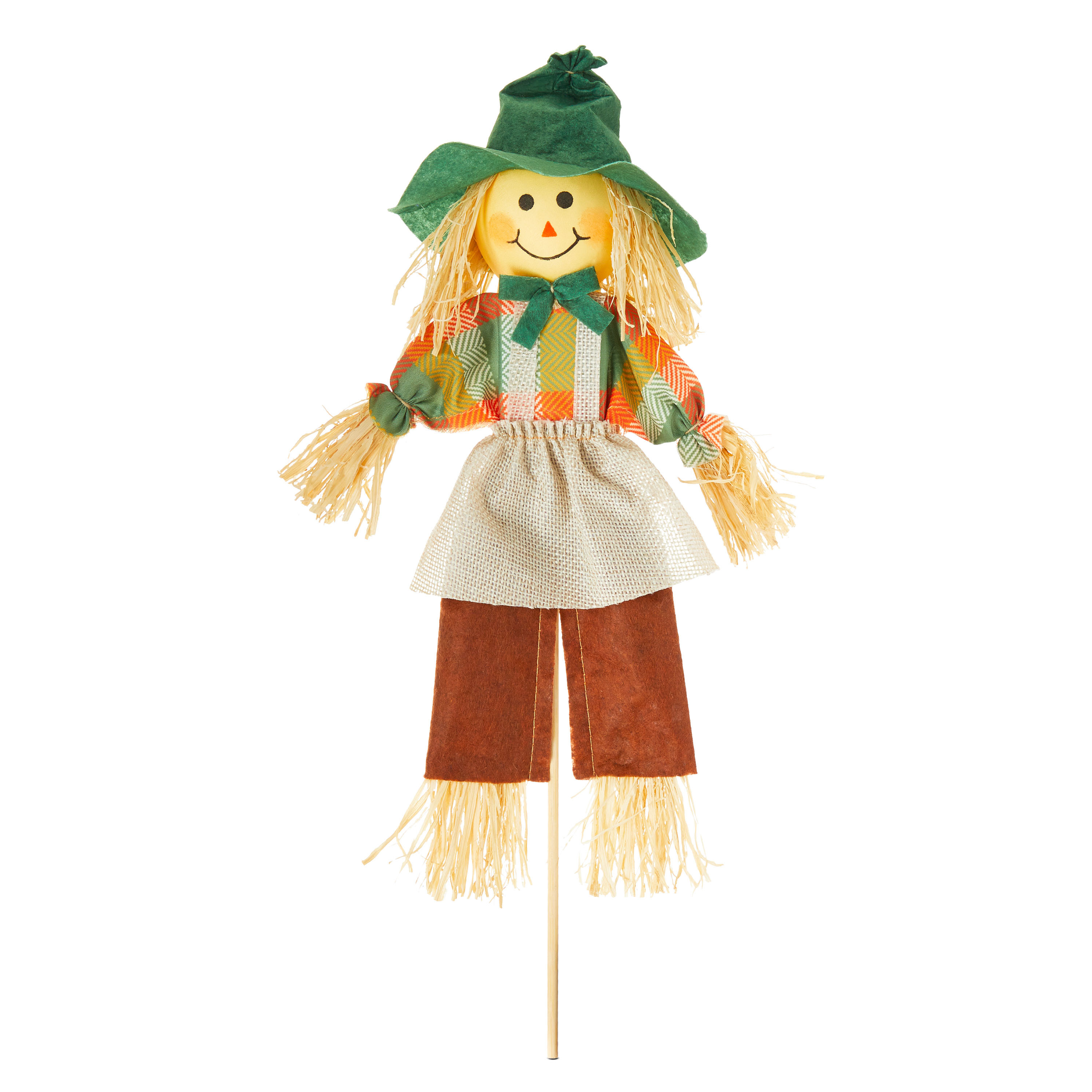 Harvest Green Hat Scarecrow Pick, 14", by Way To Celebrate | Walmart (US)