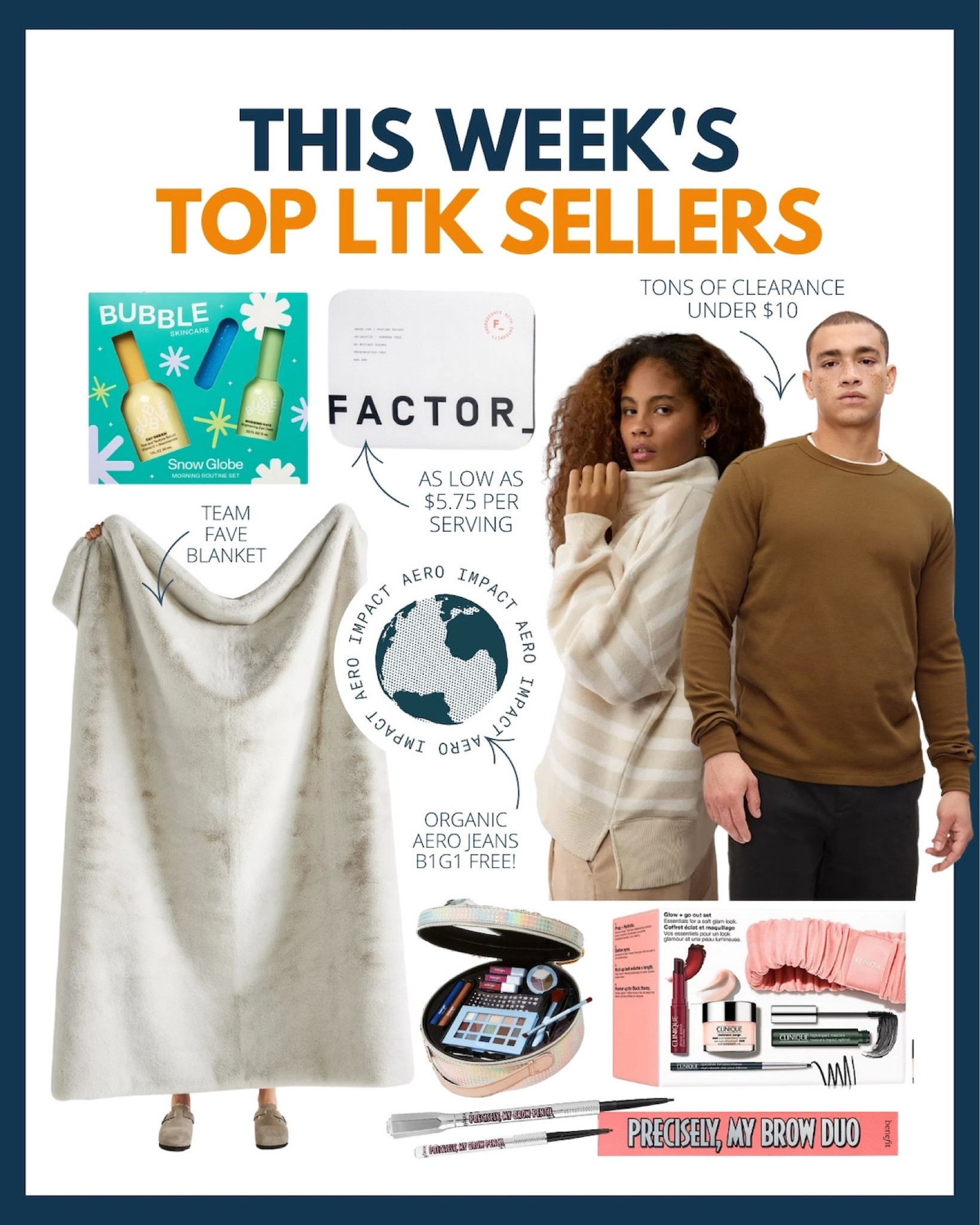 Want to know what LTK shoppers bought the most of this past week? Shop them below! From tons of wardrobe clearance finds to healthier meals to kickstart 2025 - you’re going to love these! 

#LTKSaleAlert #LTKStyleTip #LTKActive