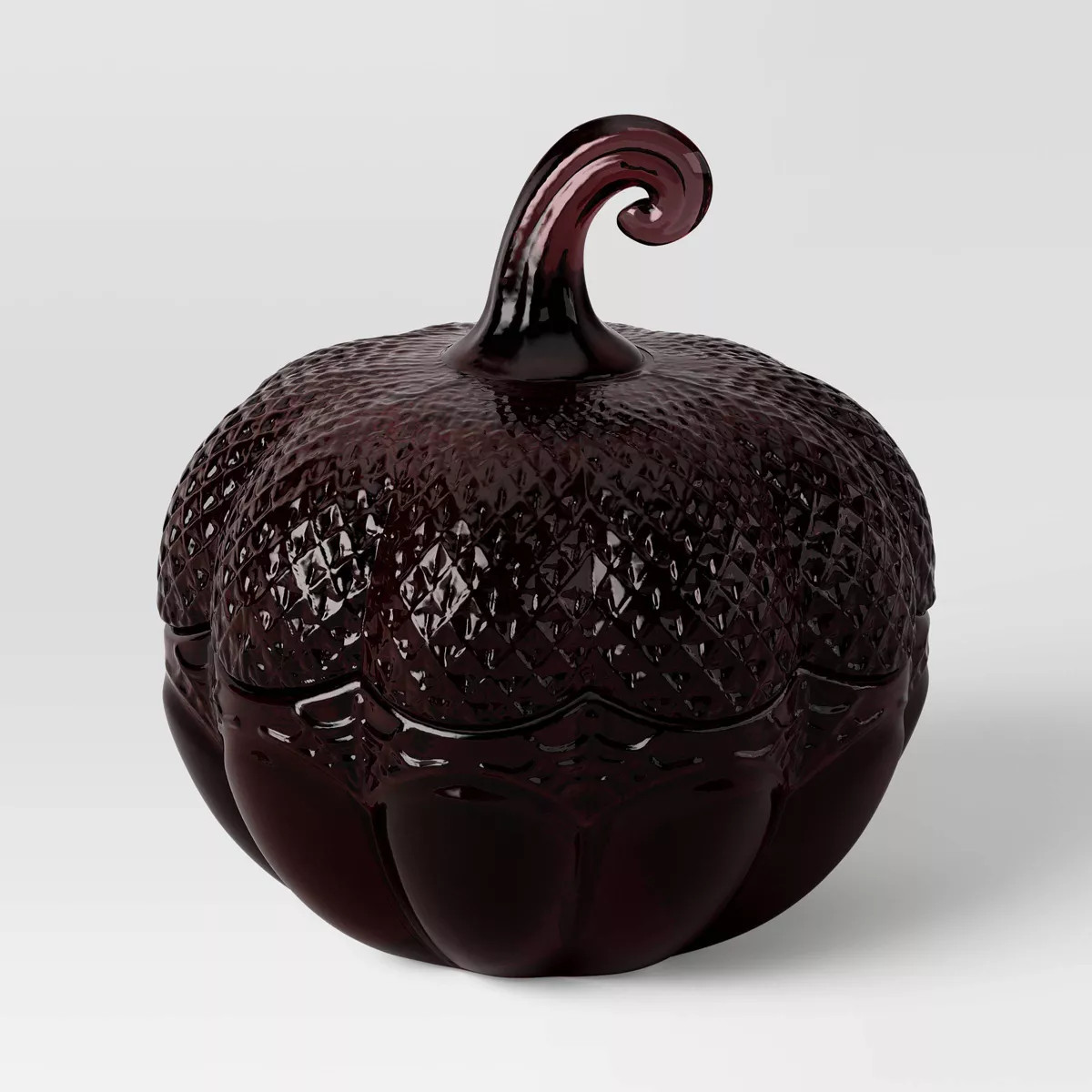 Halloween Glass Pumpkin Burgundy - Threshold™ | Target