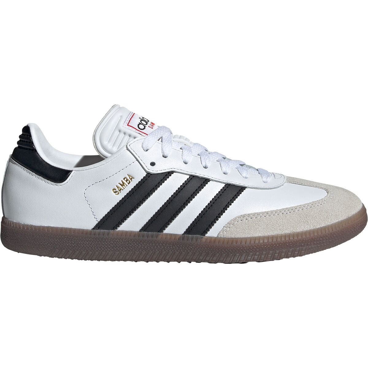 Adidas Samba Shoe Footwear White/Core Black/Vivid Red, Mens 9.5/Womens 10.5 | Backcountry