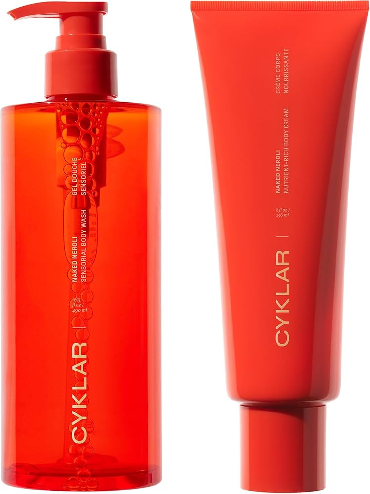 CYKLAR - Nutrient Rich Body Cream - Sensorial Body Wash - Bundle - Naked Neroli Fragrance | Amazon (US)