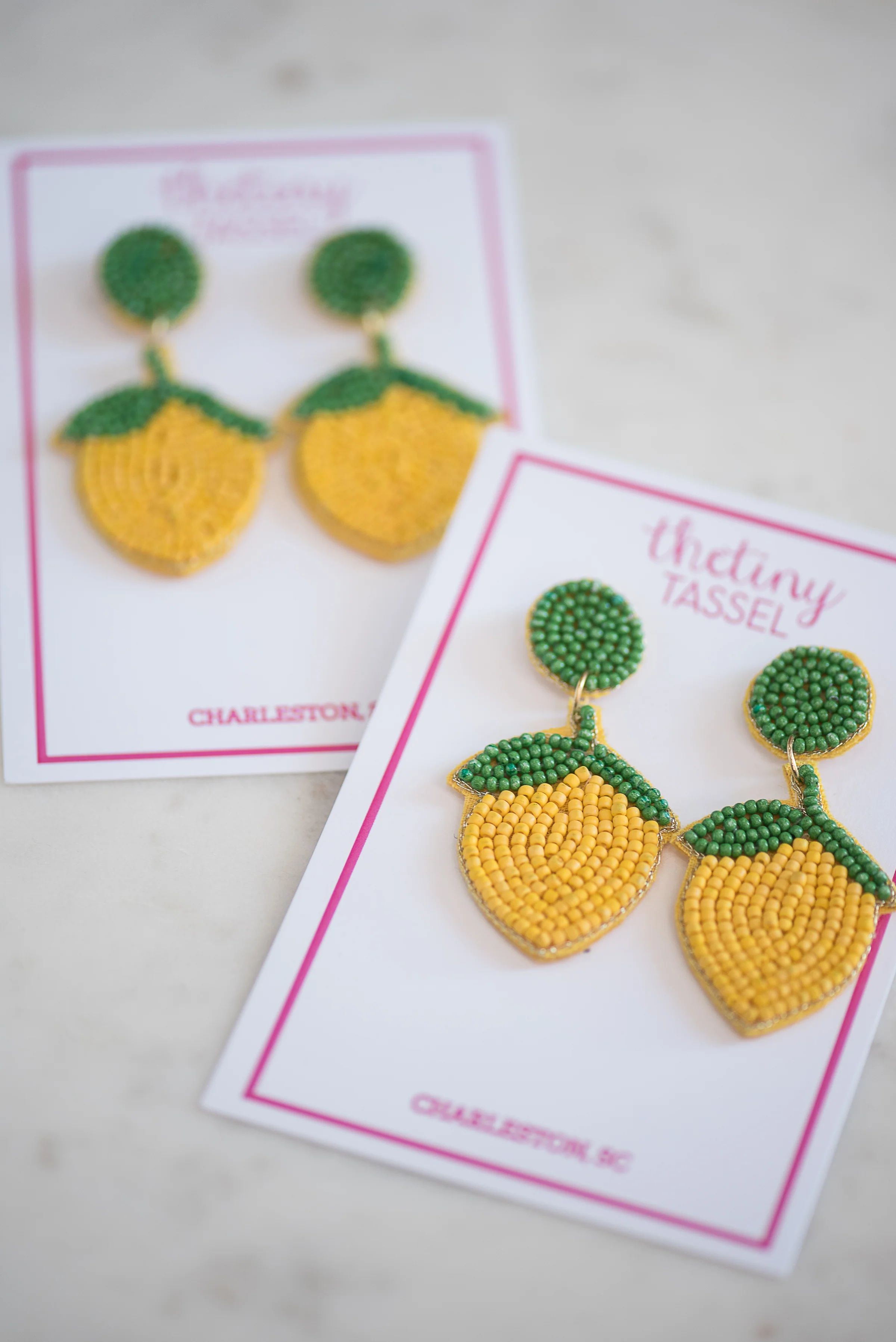 The Lemon Earring | The Tiny Tassel