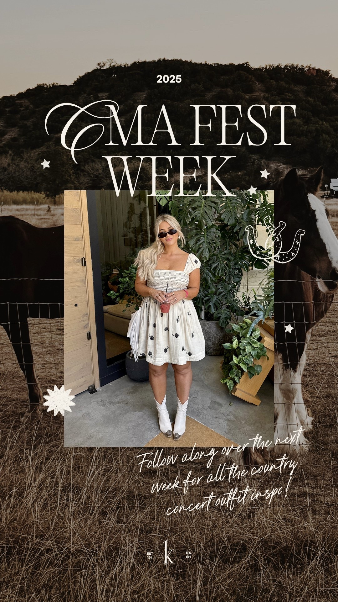 CMA fest week is upon us🤎🤠💫 follow along for all the country concert & Nashville inspo!! These fits are from last year but linking what I can + similar 

#LTKTravel #LTKSeasonal #LTKSummerEdit