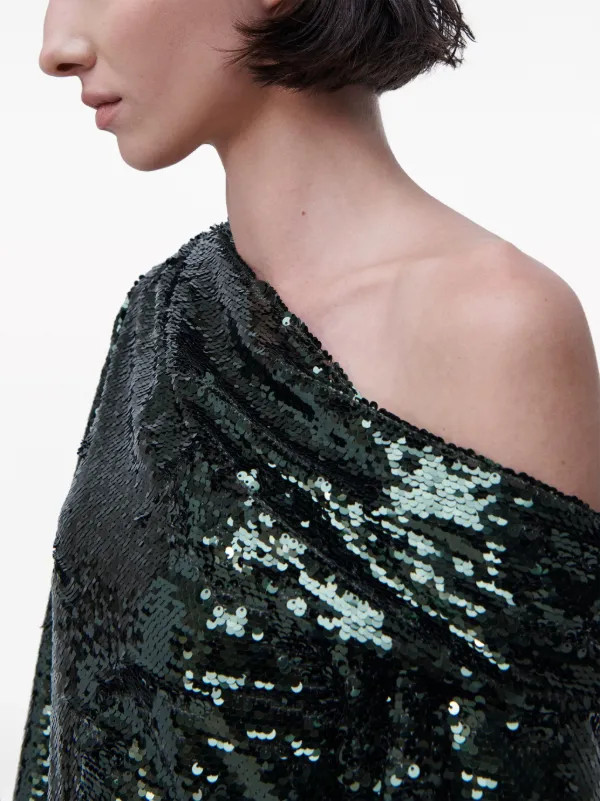 Simkhai Alice sequin-embellished Top - Farfetch | Farfetch Global