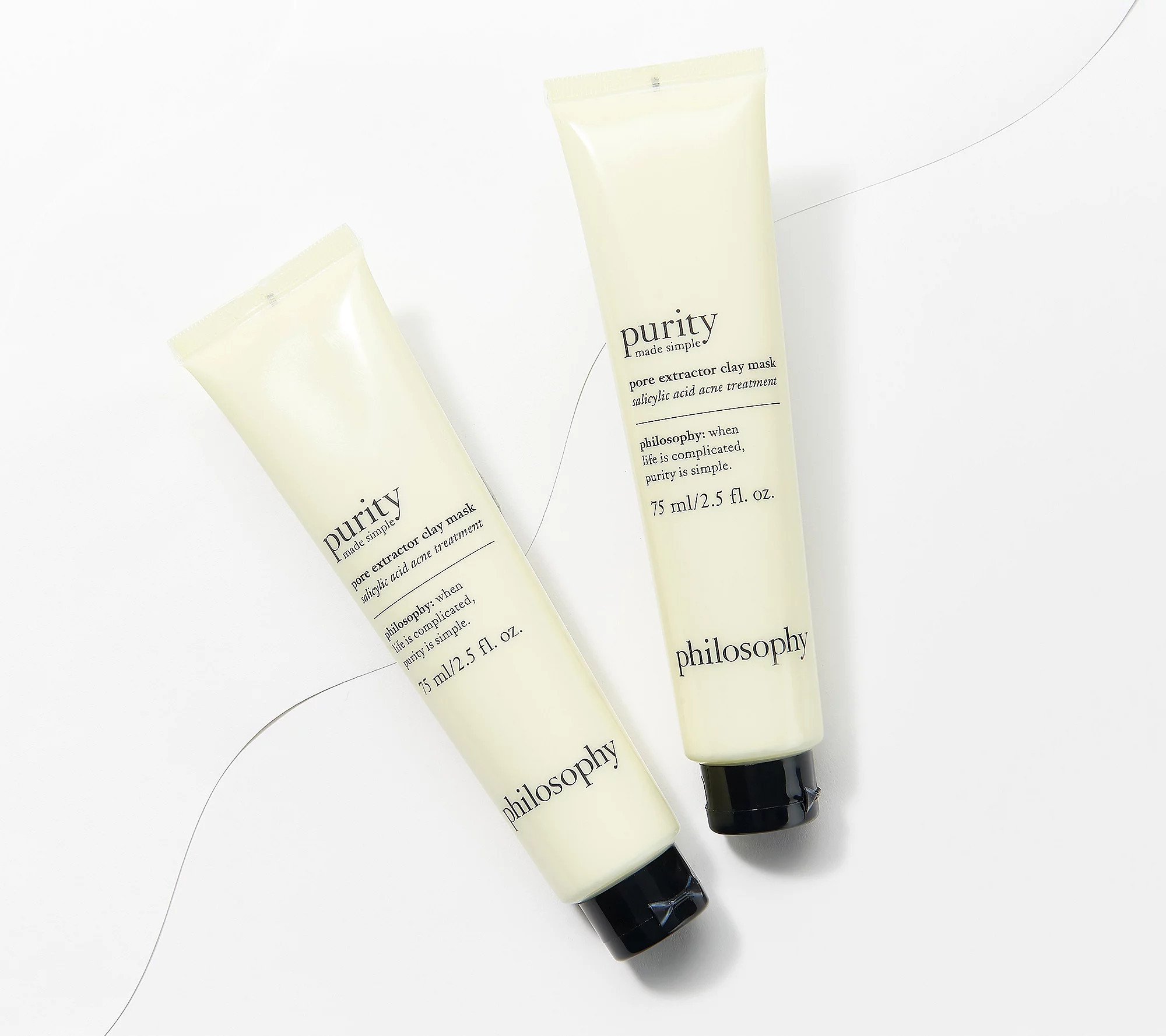 philosophy pore extractor clay mask2.5-oz duo | QVC