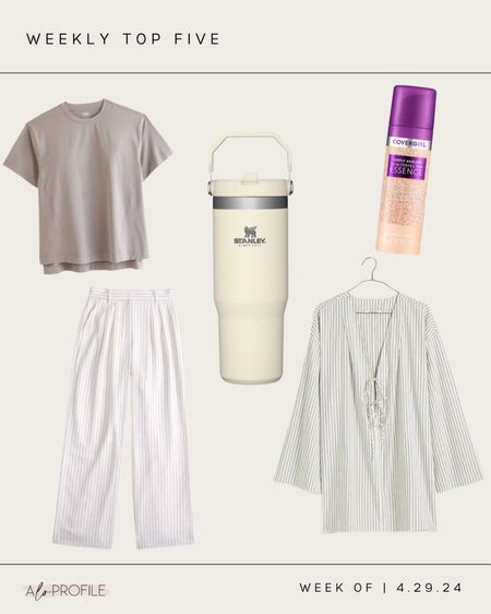 WEEKLY TOP 5// Best sellers of the week, fashion finds, spring style, summer wardrobe, travel outfit, makeup, beauty, Chanel dupe, target finds, under 50 finds, coverup, spring break, beach, activewear, fitness, loungewear, linen, workwear, Stanley cup, water bottle

#LTKSeasonal #LTKstyletip