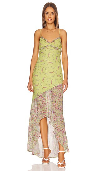 Tatiana Gown in Margarita Lime | Revolve Clothing (Global)