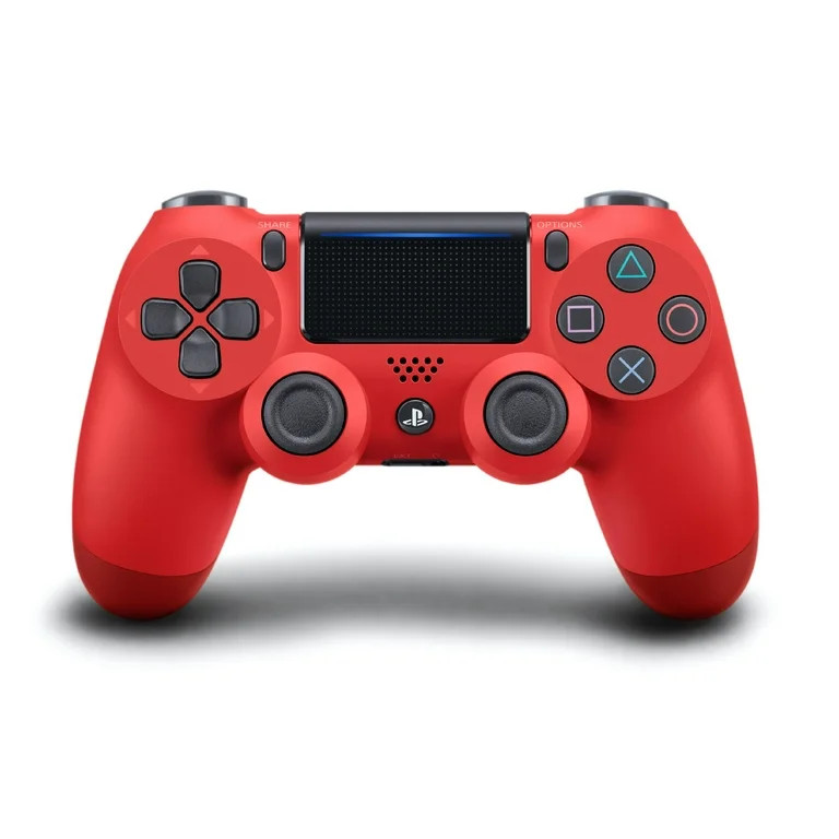 SONY 3001549 PS4 WIRELESS DUALSHOCK CONTROLLER - MAGMA RED | Walmart (US)