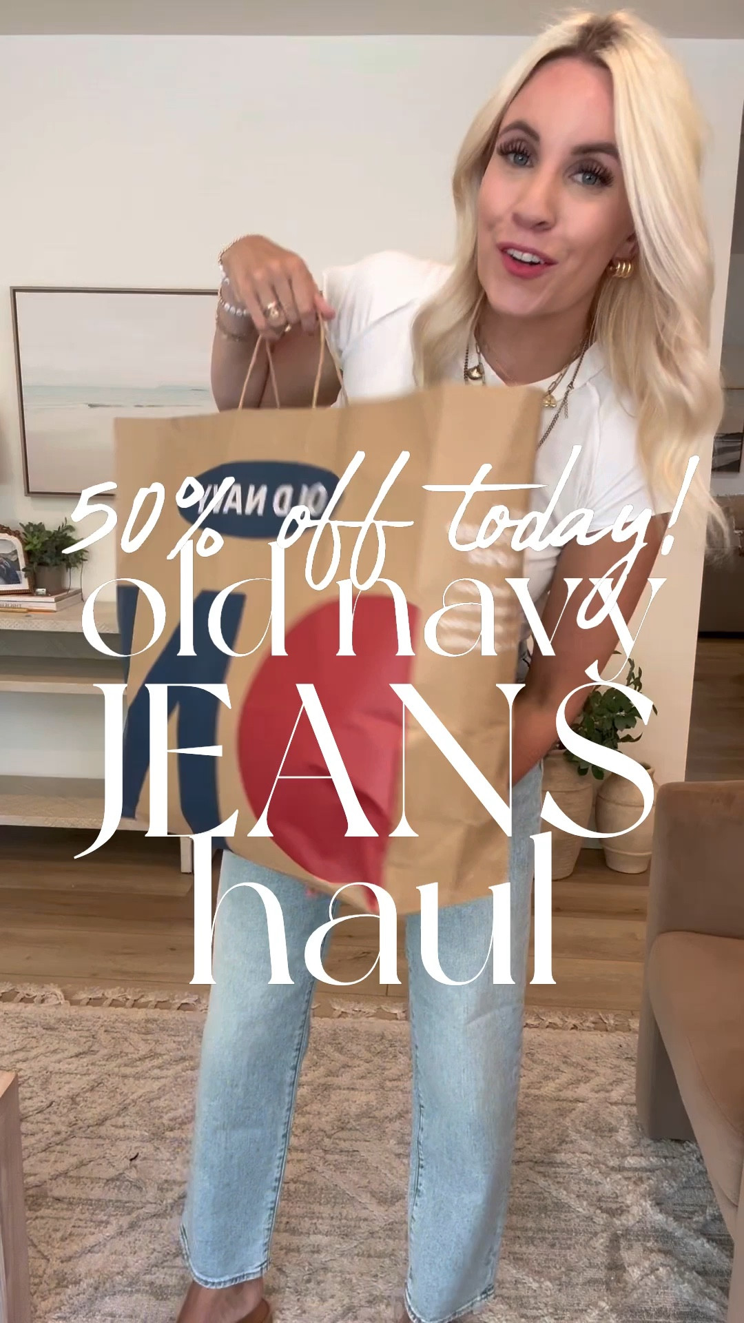 50% off old navy jeans - today only!

#LTKStyleTip #LTKSaleAlert #LTKFindsUnder50