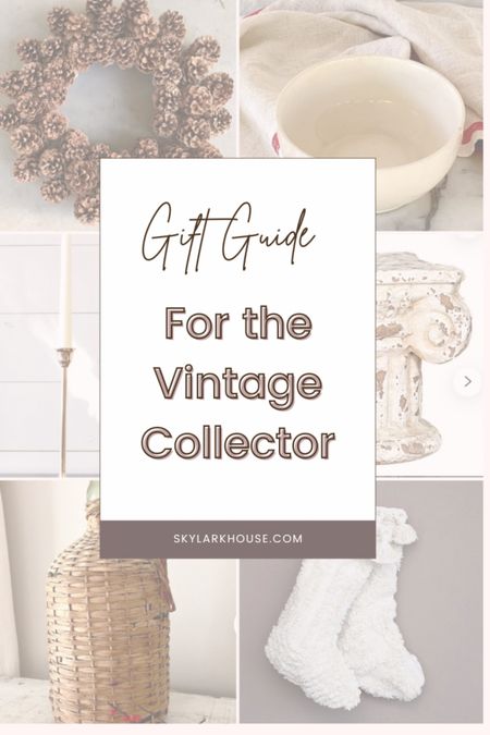 I rounded up some of the best gifts for the person in your life who loves vintage and antique items !

#LTKGiftGuide #LTKhome #LTKSeasonal