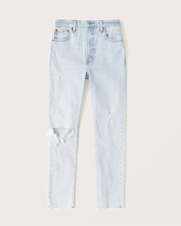 High Rise Skinny Jeans | Abercrombie & Fitch (US)