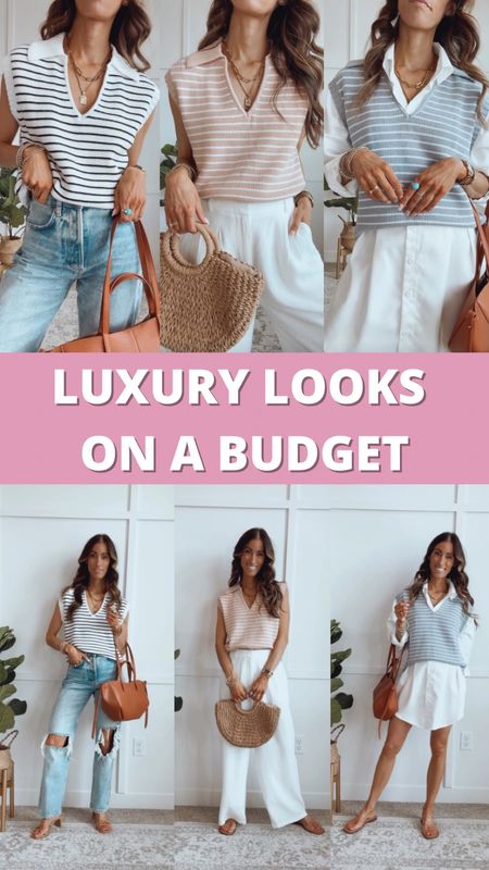 💰Looking expensive doesn’t ❌ mean you have to spend a ton of money. 

✅ Look expensive on a budget with this knit vest! It’s soft, stretchy and can be dressed up or down for any occasion. I’m wearing my true to size, small. 

Summer outfits | linen pants | white linen pants | shirt dress | vacation outfits | white dress 

#LTKFindsUnder50 #LTKWorkwear #LTKTravel