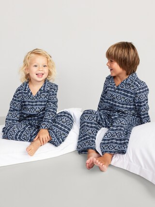 Unisex Printed Pajama Set for Toddler & Baby | Old Navy (US)