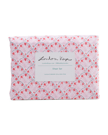 Heart Fan Sheet Set | TJ Maxx