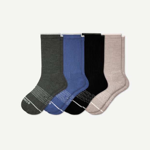 Men's Merino Wool Blend Calf Sock 4-Pack | Bombas Socks