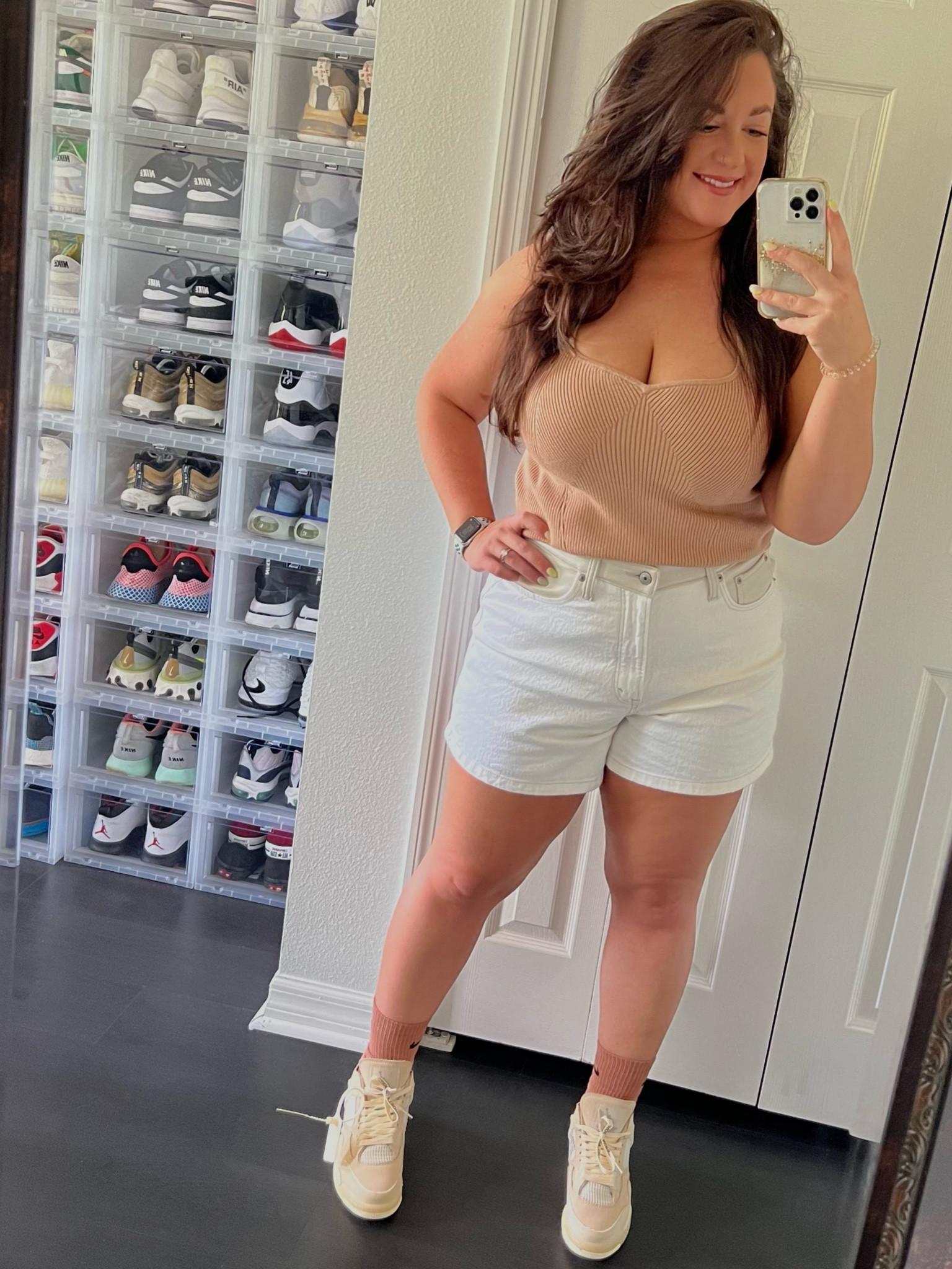 In love with Abercrombie AGAIN. Outfit on sale! 
Top L 
Dad Shorts 32W

#LTKSeasonal #LTKsalealert #LTKstyletip