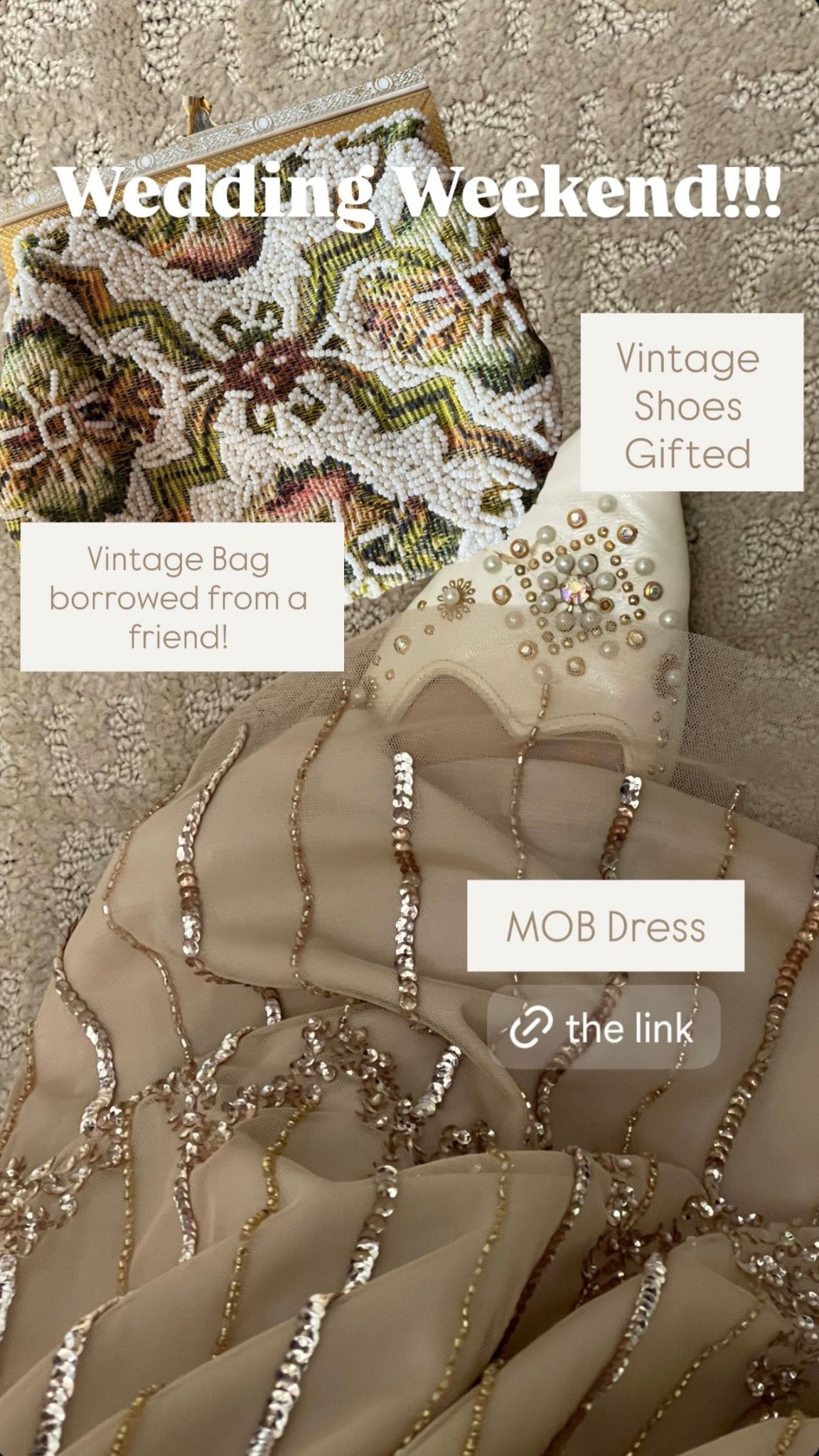 It’s wedding weekend!!!

I’m pairing a vintage bag and shoes with my Mother-of-the-Bride dress.

I purchased my dress from Nordstrom. I love their return policy!

I’ve also linked the dress at other shops.

Note: I’m wearing a size 8, 5’7”, wt 150.

#LTKWedding #LTKOver40
