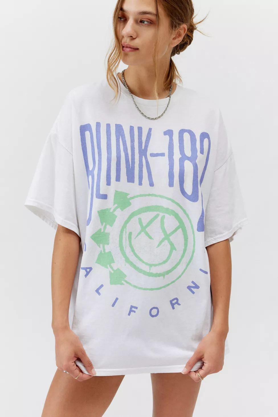 Blink 182 T-Shirt Dress | Urban Outfitters (US and RoW)