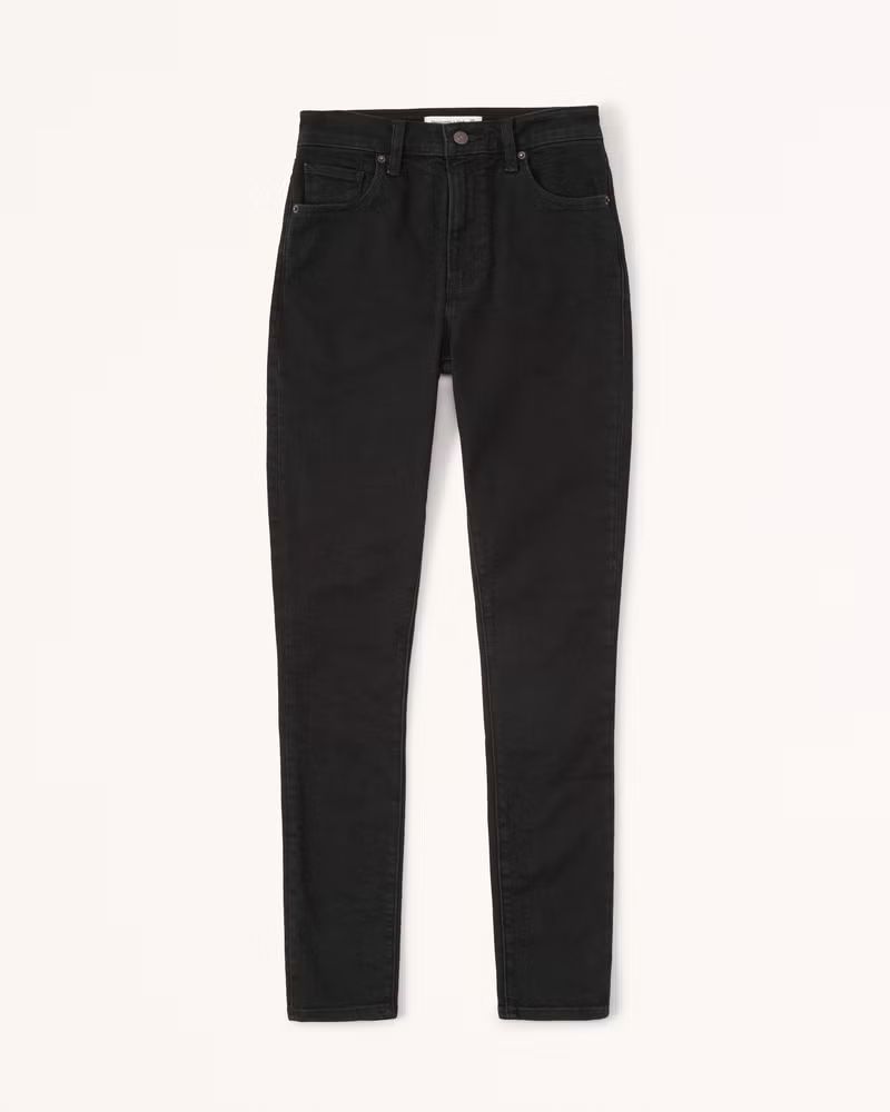 Women's High Rise Super Skinny Ankle Jean | Women's Bottoms | Abercrombie.com | Abercrombie & Fitch (US)