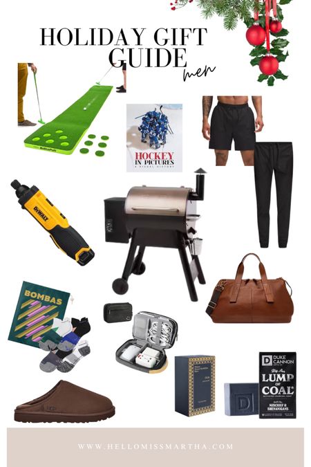 A few ideas for those hard to buy for men in your life! 
#giftguide #mensgiftguide #giftideas #ltkmen

#LTKmens #LTKGiftGuide #LTKHoliday
