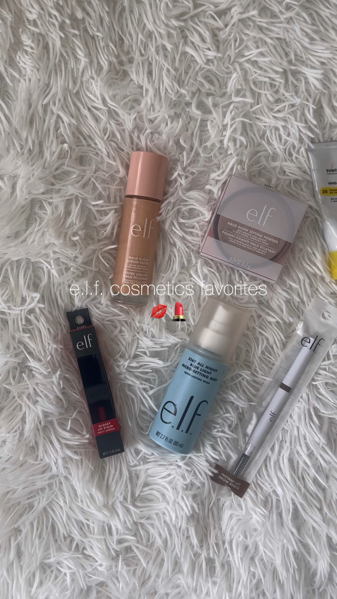 Favorite e.l.f. products! 

Makeup routine  beauty routine  Walmart finds  natural makeup look  lip stain  setting spray  halo glow  whoa glow sunscreen  eyebrow pencil  easy makeup look 

#LTKStyleTip #LTKBeauty #LTKFindsUnder50