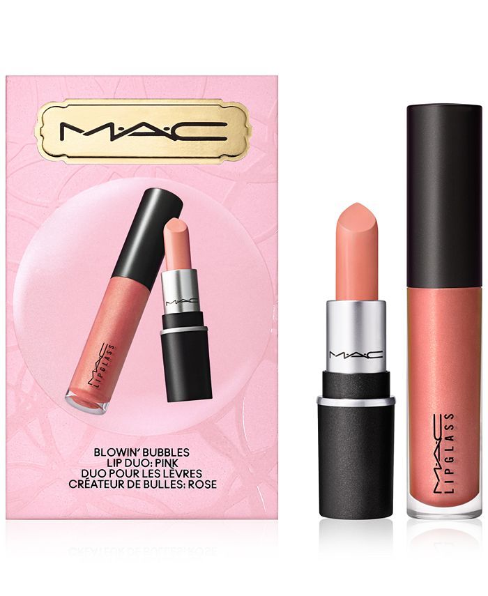 MAC 2-Pc. Blowin' Bubbles Lip Set & Reviews - Makeup - Beauty - Macy's | Macys (US)